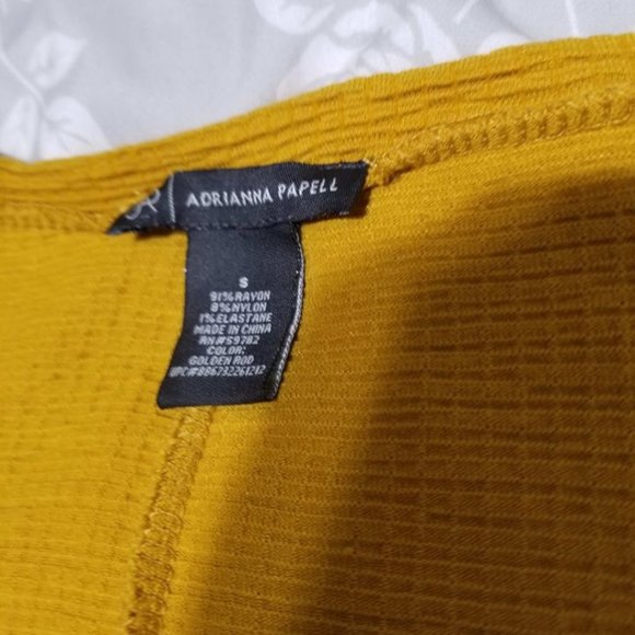 Adrianna Papell Long Sleeve Oversized Tunic - small - Picture 4 of 8